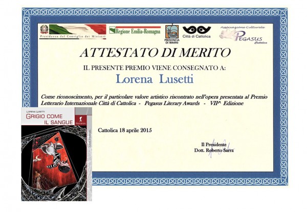 Premio Letterario Internazionale Città di Cattolica 7° Edizione 2015